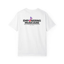 Load image into Gallery viewer, Support Live Music T-Shirt — Empowering Musicians Guitar Tee