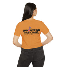 Load image into Gallery viewer, Support Live Music Crop Top — Empowering Musicians Festival Shirt