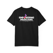 Load image into Gallery viewer, Support Live Music T-Shirt — Empowering Musicians Guitar Tee
