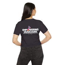 Load image into Gallery viewer, Support Live Music Crop Top — Empowering Musicians Festival Shirt
