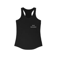 Load image into Gallery viewer, Bad Regards ~ Throw Away The Key ~ Women’s Racerback Tank
