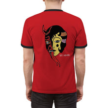 Load image into Gallery viewer, The Devil Is A Woman~ Unisex Ringer Tee
