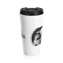 Load image into Gallery viewer, Death By Decaf Stainless Steel Travel Mug
